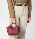 Tod's Leather Tote Bag – Red - View 4