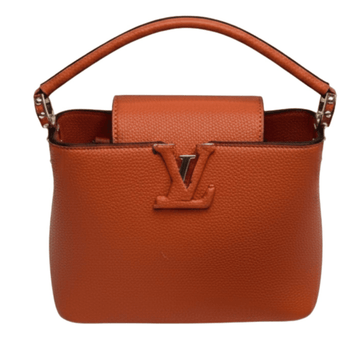 Louis Vuitton Bag | Ćapucines Orange Grained Taurillon Leather