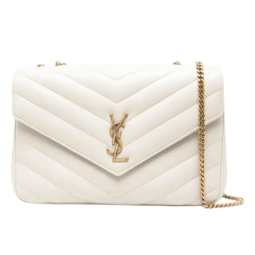 Saint Laurent Bag | Loulou Mini Chain Bag In Quilted Lambskin Leather