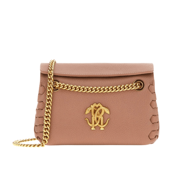 Roberto Bag | Cavalli Mirror Snake Leather Bag