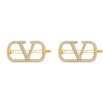 Valentino Jewelry | VLogo Signature Pearl Necklace Set Gold