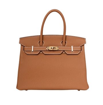 Hermès Bag | Birkin 25 Handbag In Gold Togo
