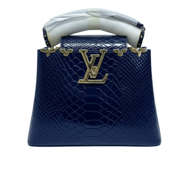 Louis Vuitton Bag | Ćapucines Navy Python