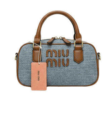 Miu Miu Bag | Top-Handle Bag Featuring Large Logo