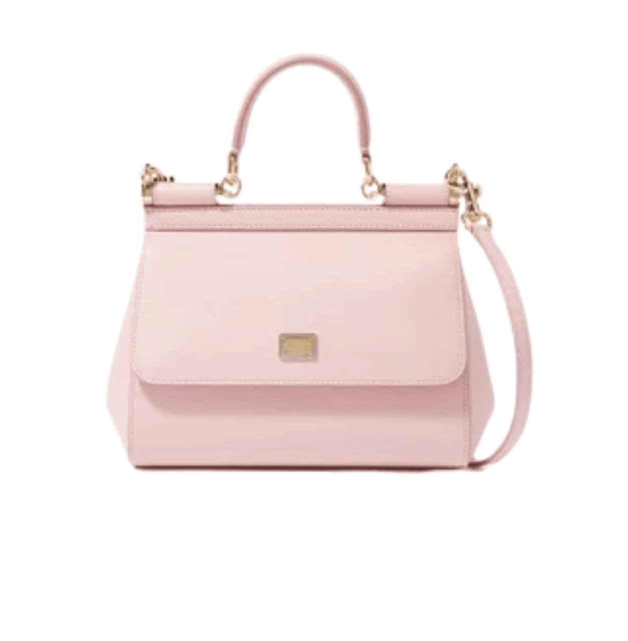 Dolce & Gabbana Bag | Sicily Light Pink Dauphine Leather Bag