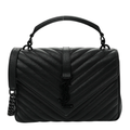Saint Laurent Bag – Black-on-Black - View 1