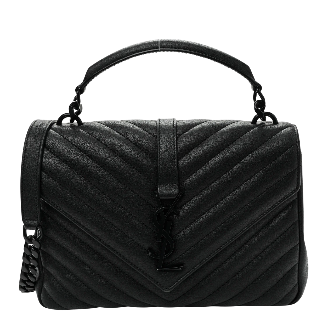 Saint Laurent Bag – Black-on-Black - View 1