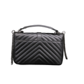 Saint Laurent Collège Medium Shoulder Bag – Black - View 3