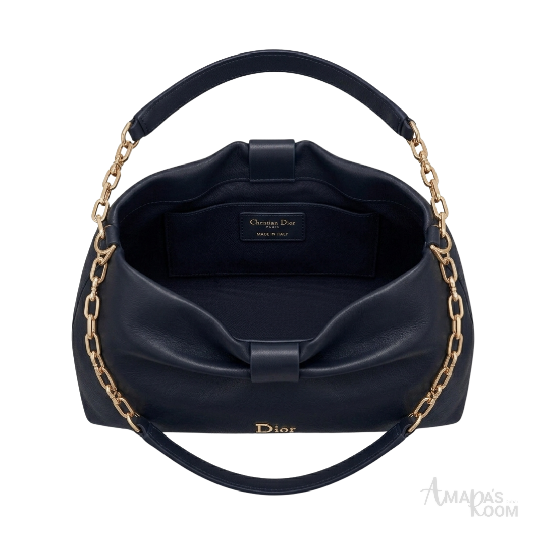 Dior Bow Bag – Navy Blue - View 4