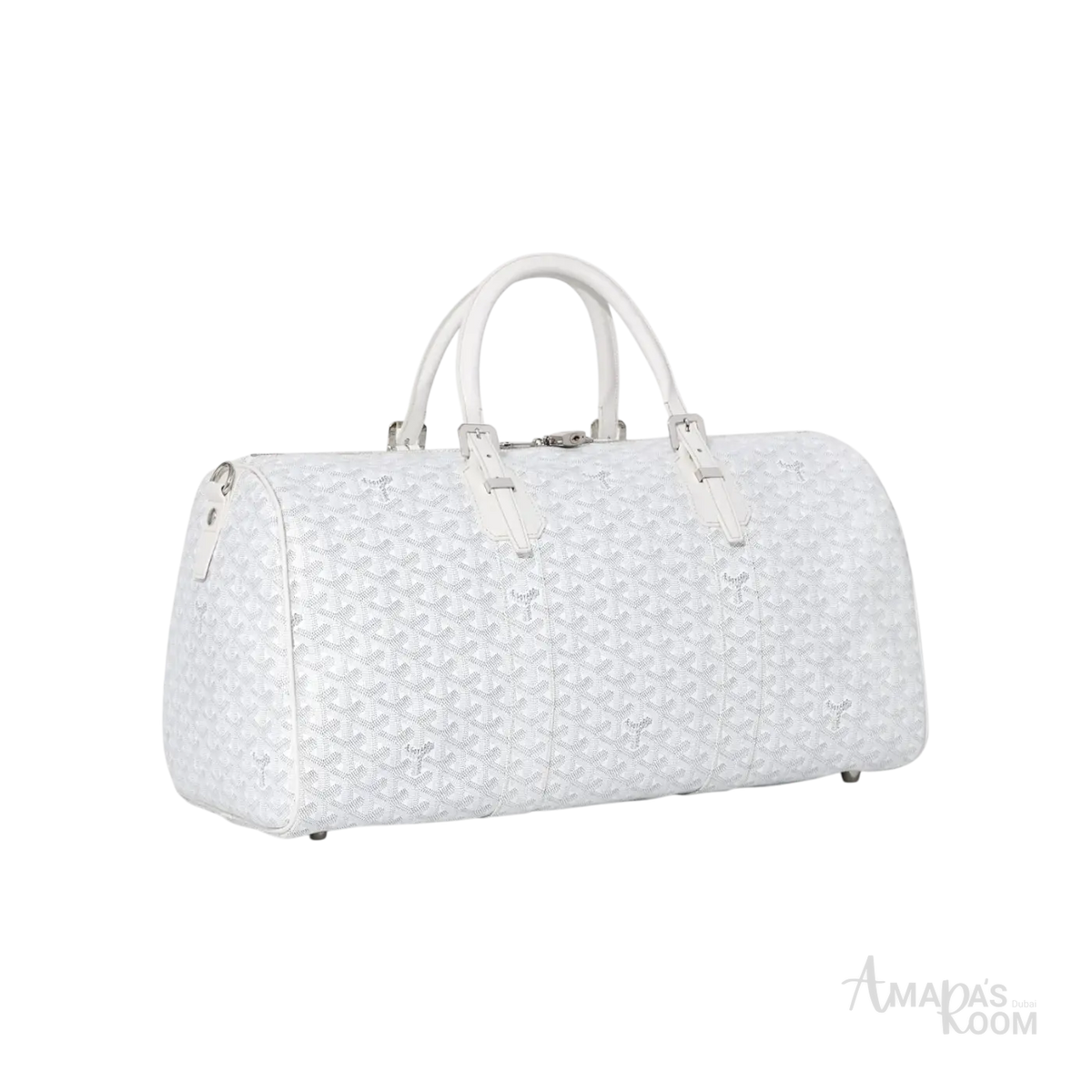Goyard Boston 50 Bag White - View 1