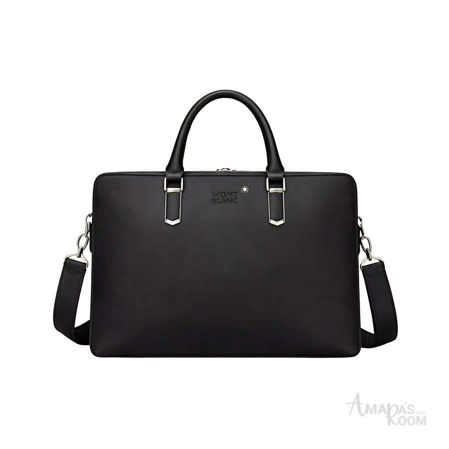 Mont Blanc Briefcase | leather Black - View 1