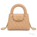 Chanel Kelly Shopper Bag – Beige Quilted - View 1