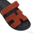 Hermès Chypre Sandals – Orange Canyon - View 2