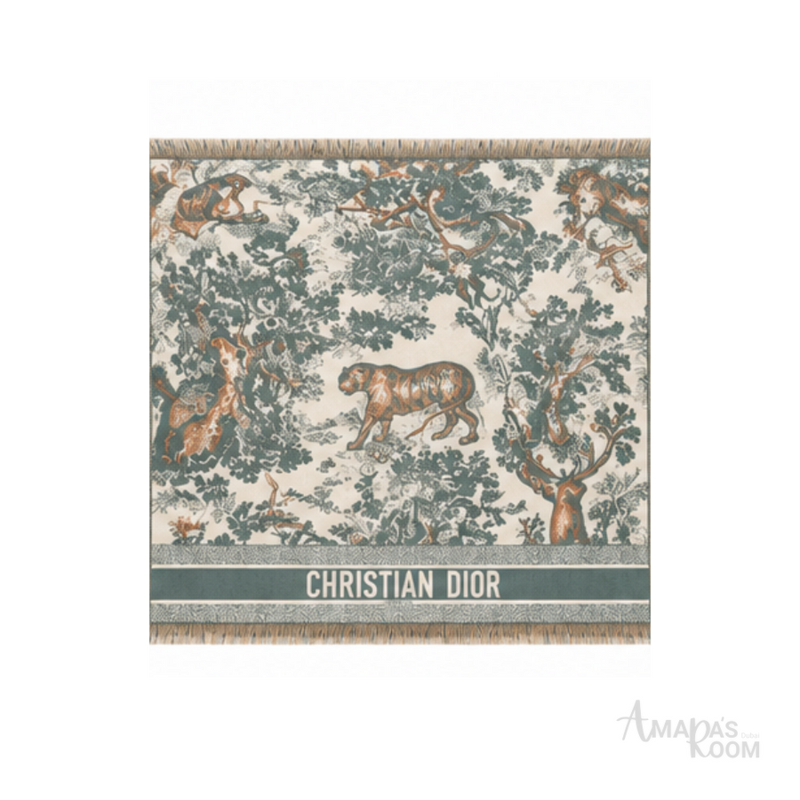 Dior Scarf | Sauvage Green