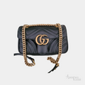 Gucci Marmont Mini Shoulder Bag – Gold - View 2