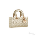 Dior Lady D-Joy Quilted Leather Bag – Gold - View 2