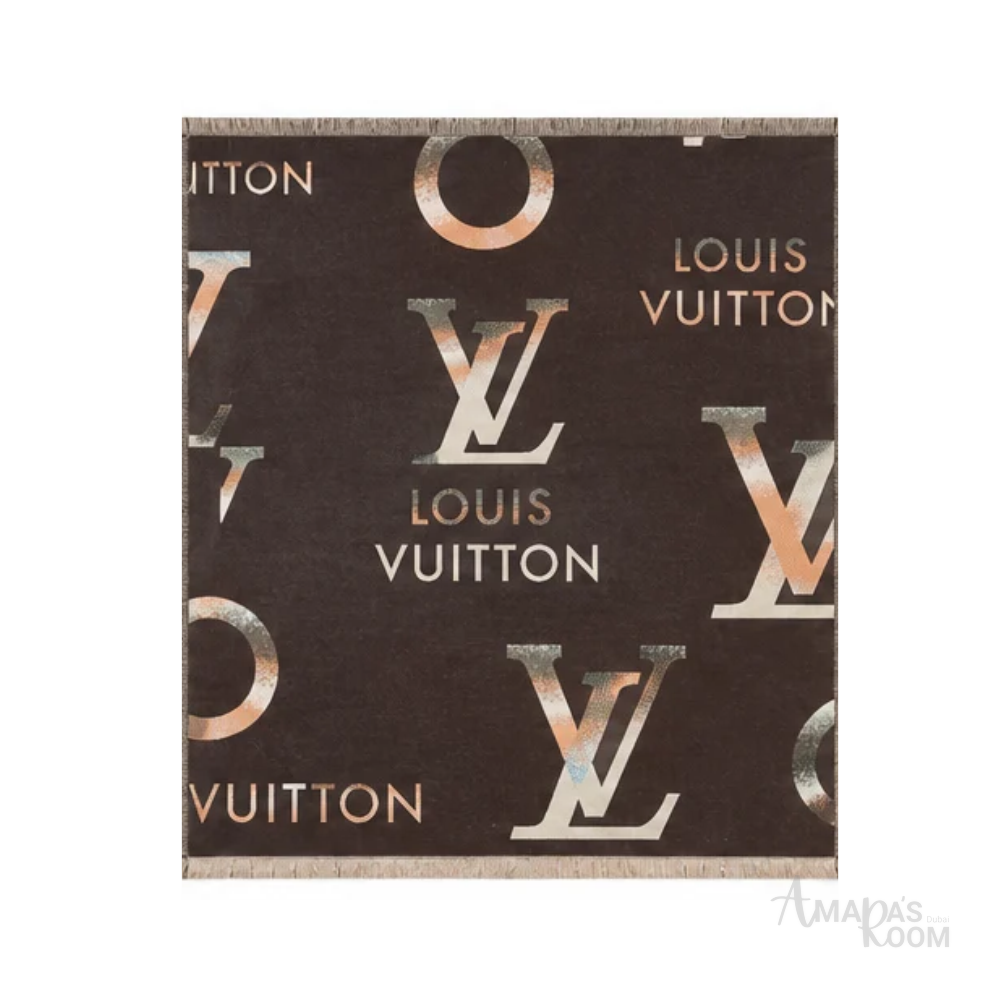 Louis Vuitton Scarf | Monogram Dark Brown
