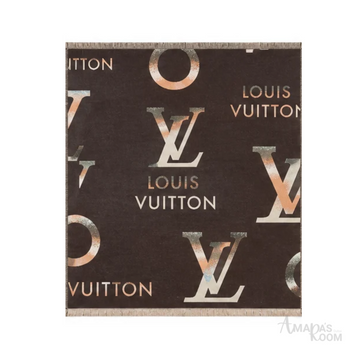 Louis Vuitton Scarf | Monogram Dark Brown