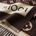 Louis Vuitton | Scarf Monogram Stripe Brown - View 2