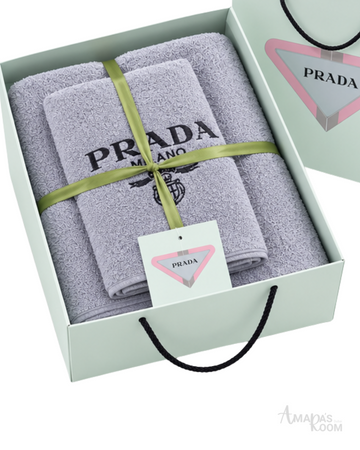 Prada Towel | Microfiber Grey