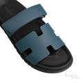 Hermès Chypre Sandals – Bleu Turquin - View 2