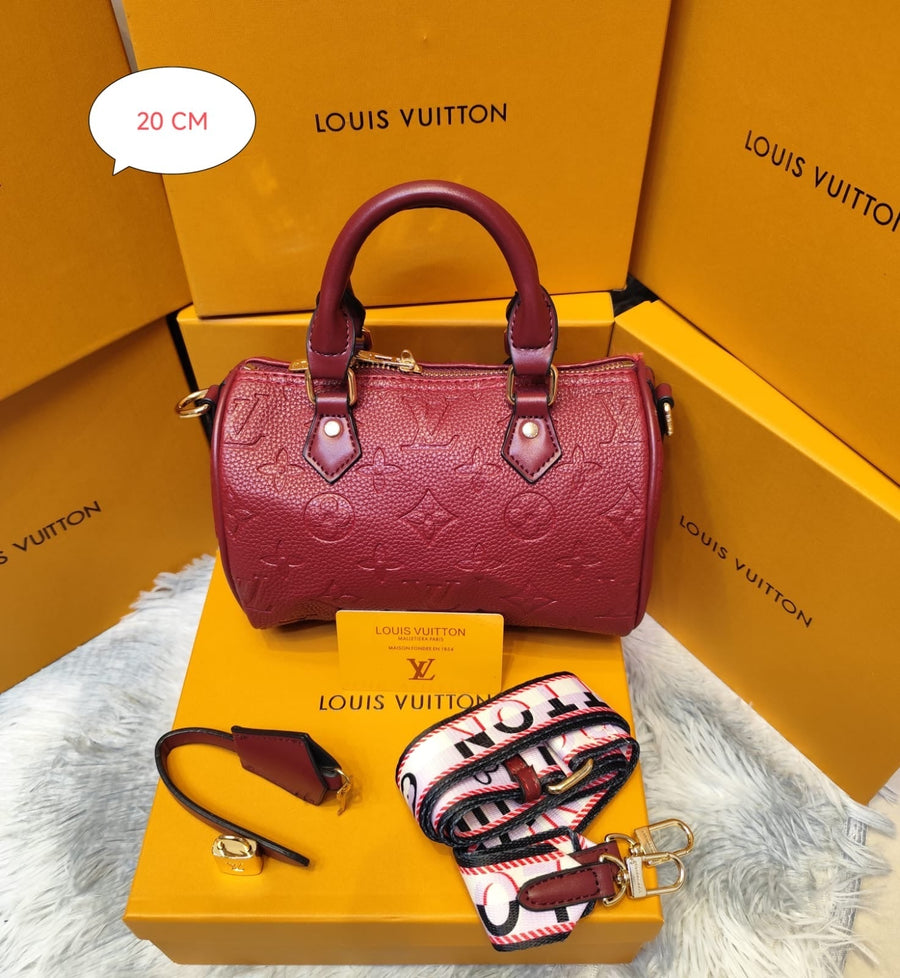 Louis Vuitton Bag Speedy Bandoulière 20 Red – product view