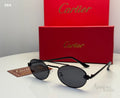 Cartier Sunglasses – Black with Dark Lenses - View 3