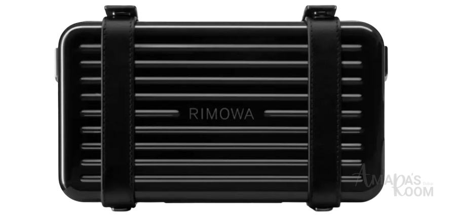 Rimowa Personal Polycarbonate Cross-Body Clutch Bag Black - View 1