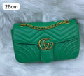 Gucci GG Marmont Shoulder Bag – Vibrant Green - View 5