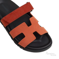 Hermès Chypre Sandals – Rose Bois De Santal - View 2