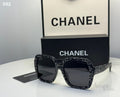 Chanel Sunglasses Black & White Graphic Lettered - View 3