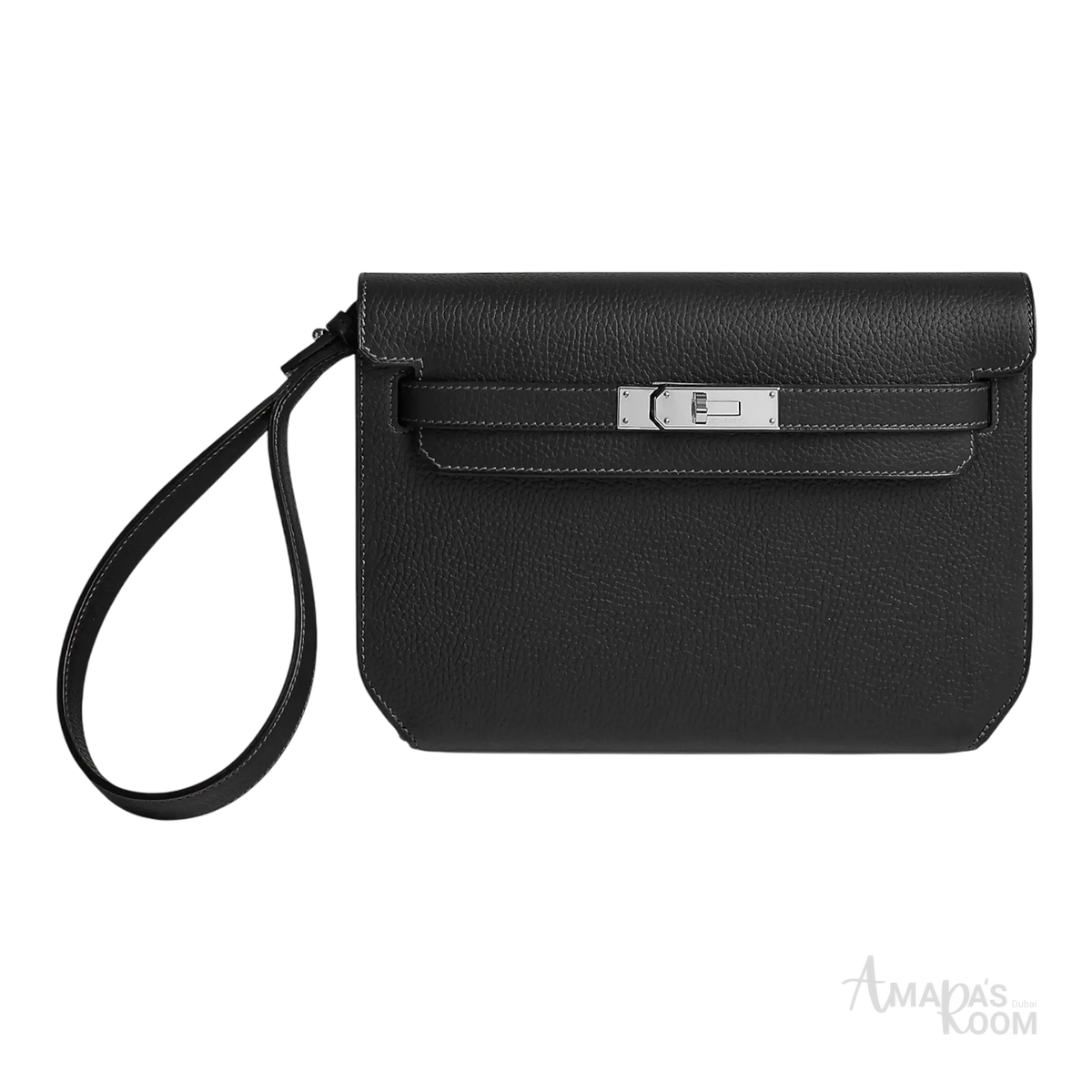 Hermès Depeche 25 Pouch – Noir - View 1