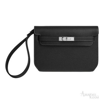 Hermès Depeche 25 Pouch – Noir - View 1