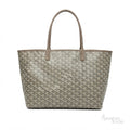 Goyard Saint Louis Tote Bag – Khaki Chevron Goyardine - View 2