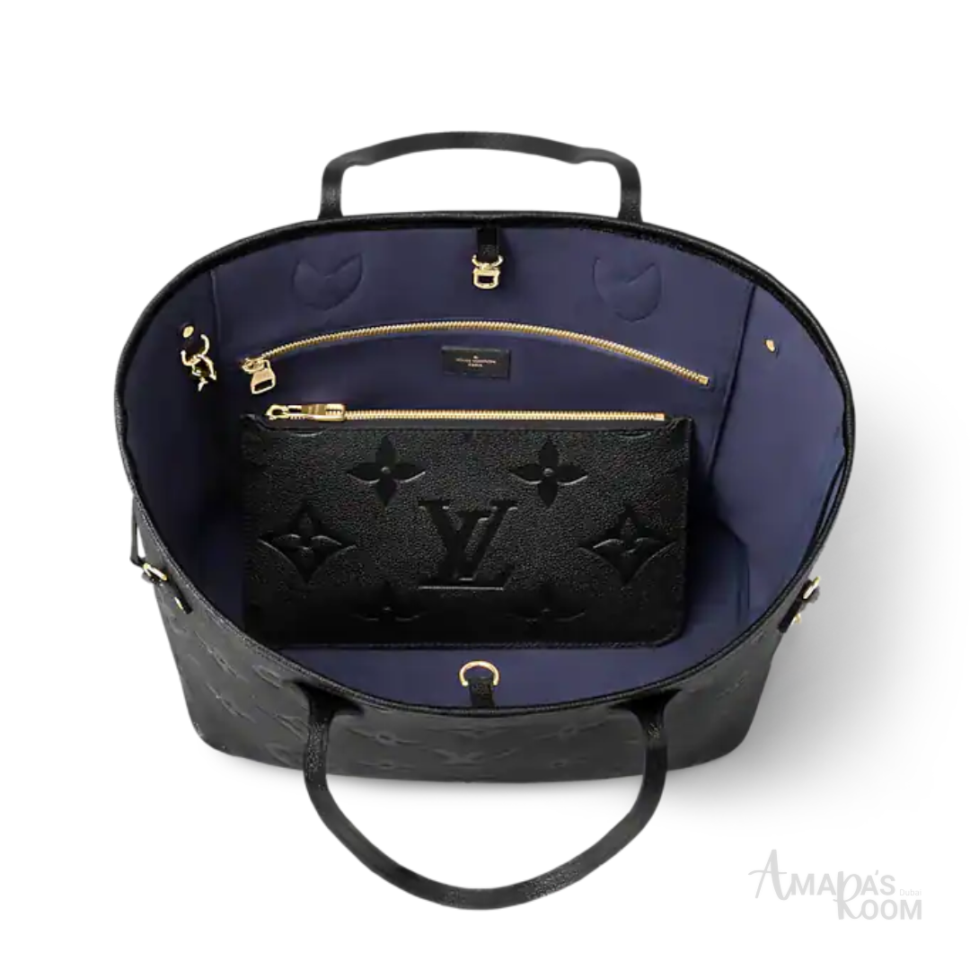 Louis Vuitton Neverfull MM Bag – Black - View 4