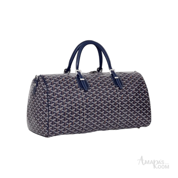 Goyard Boston 50 Bag Navy Blue - View 1
