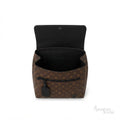 Louis Vuitton Monogram-Patterned Canvas Backpack – Brown - View 3