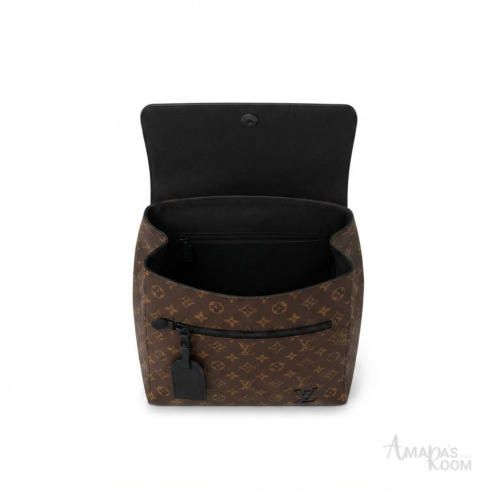 Louis Vuitton Monogram-Patterned Canvas Backpack – Brown - View 3