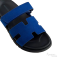 Hermès Chypre Sandals – Bleu Smalt - View 2