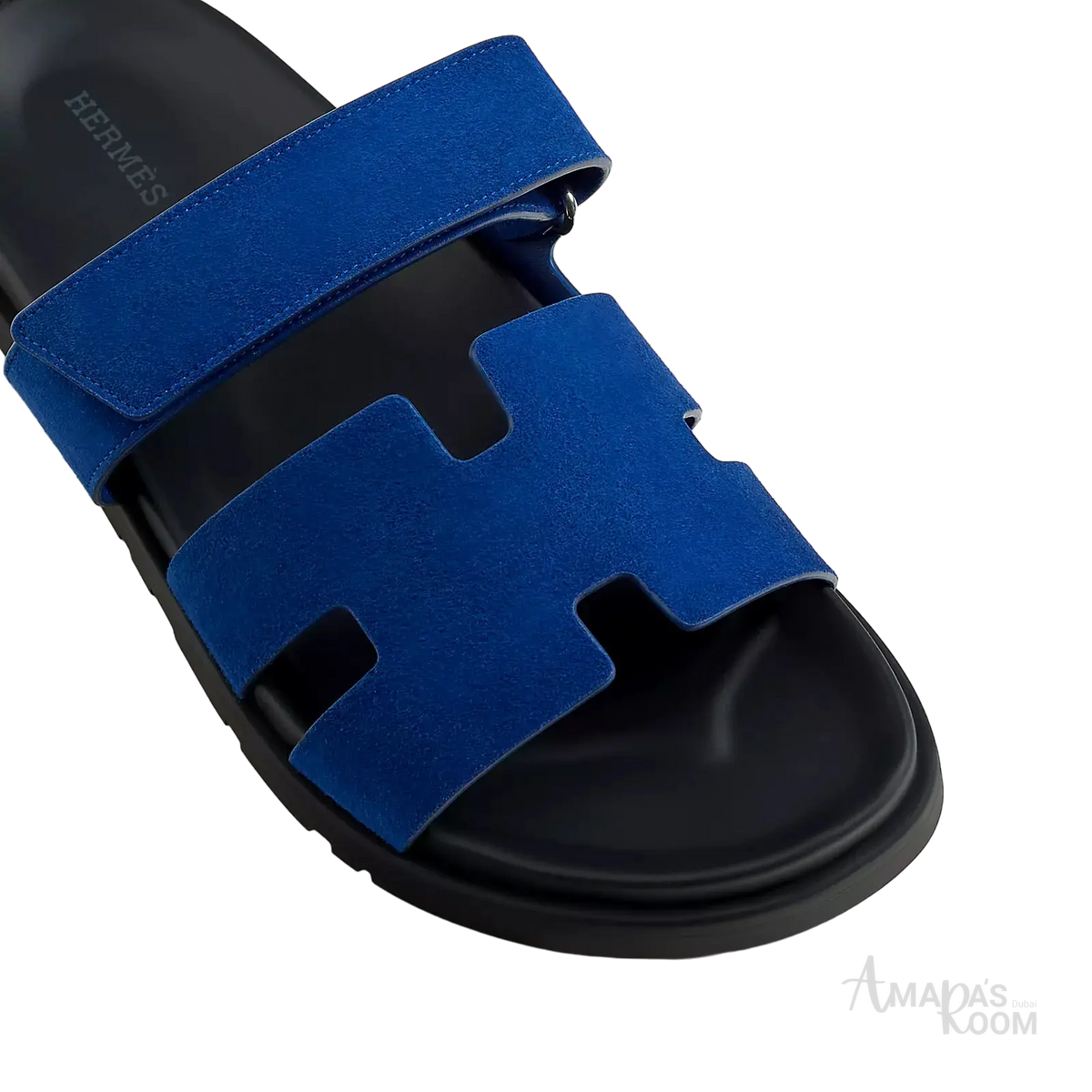 Hermès Chypre Sandals – Bleu Smalt - View 2
