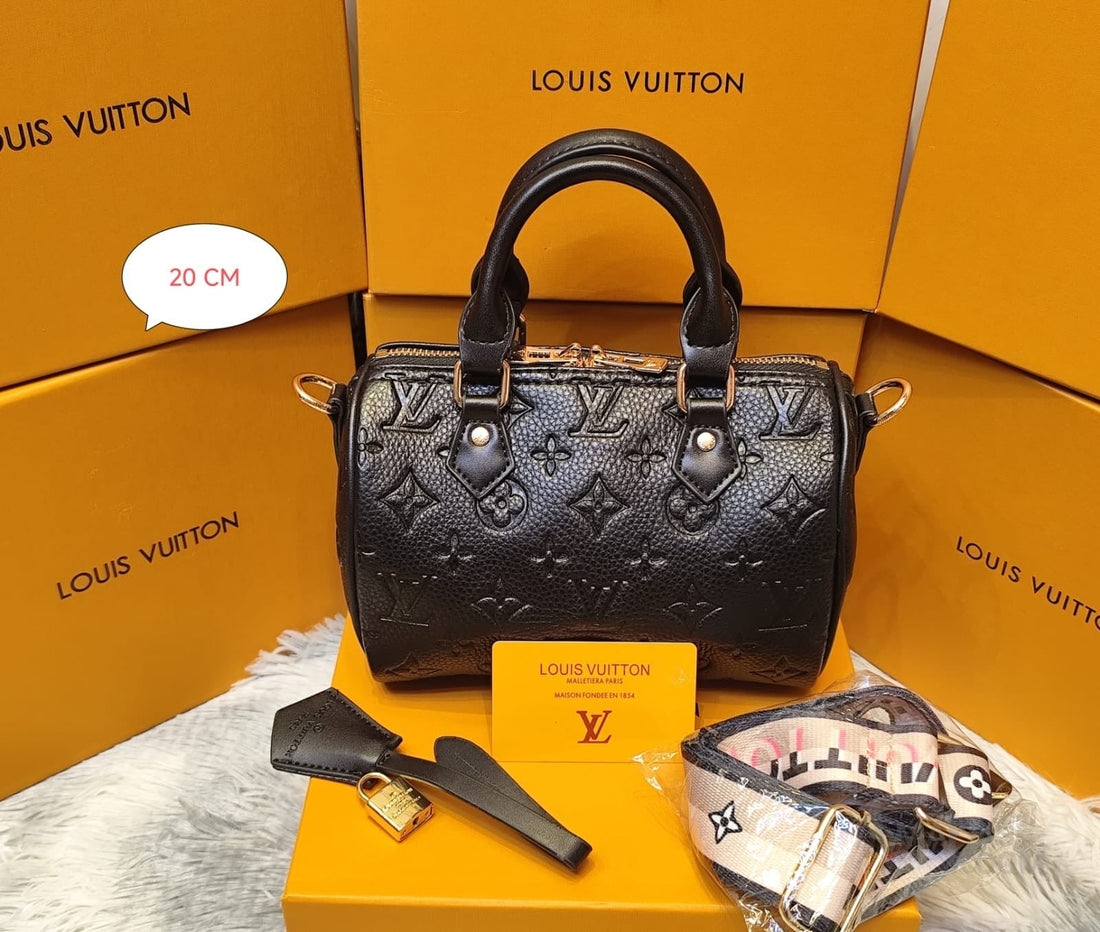 Louis Vuitton Bag Nano Speedy in Monogram Empreinte Leather – product view