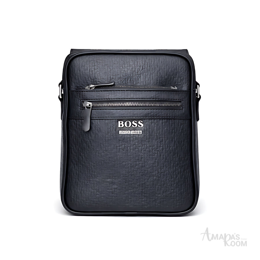 Hugo Boss Bag | Hugo Boss Leather Black - View 1
