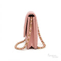 Chanel Wallet – Pink Quilted Caviar Leather - View 2