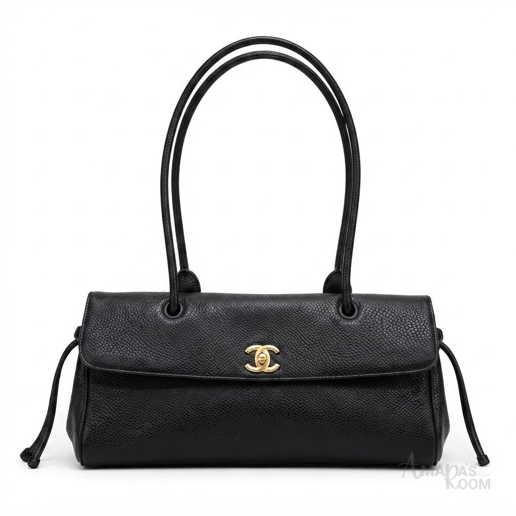 Chanel Small Shopping Bag – Black - View 3