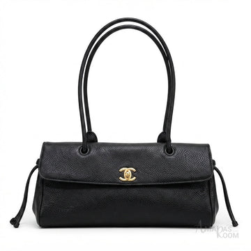 Chanel Small Shopping Bag – Black - View 3