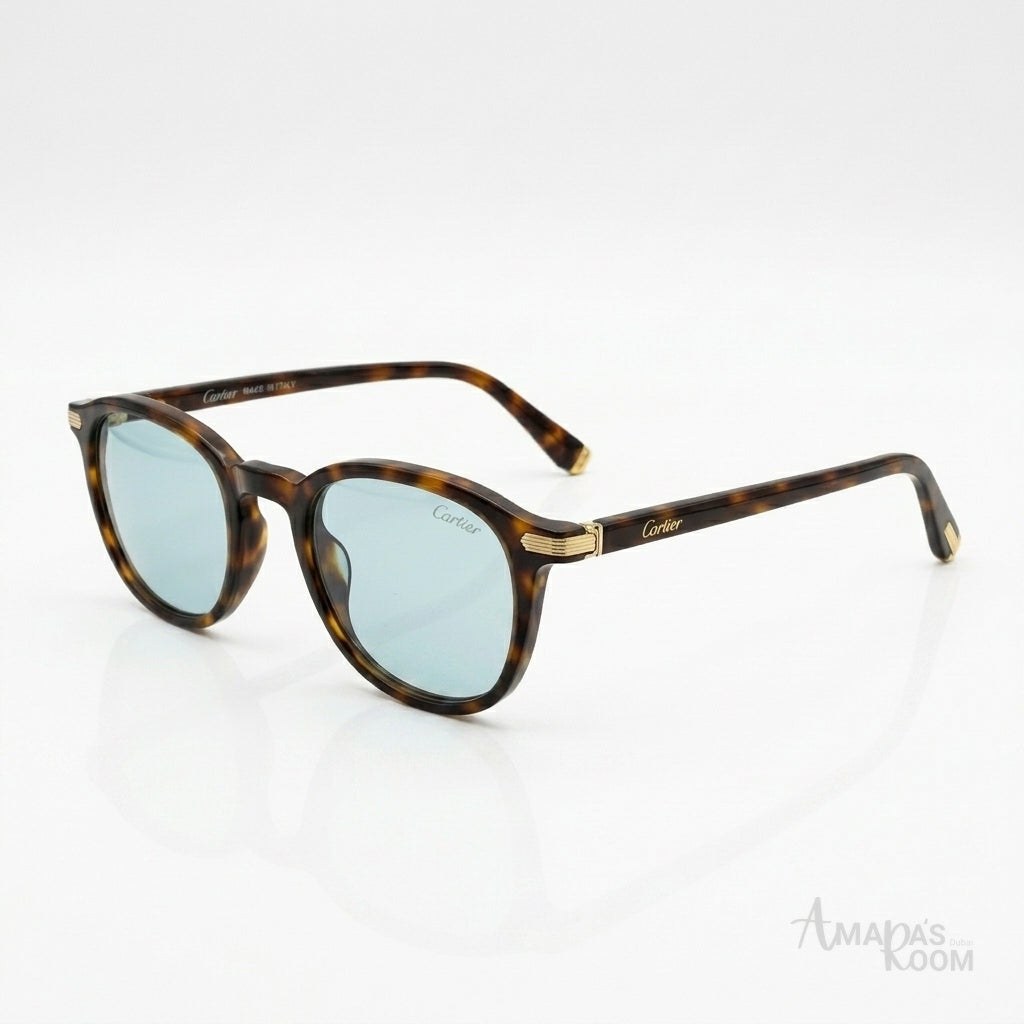 Cartier Sunglasses Tortoiseshell Acetate – Light Tinted - View 2