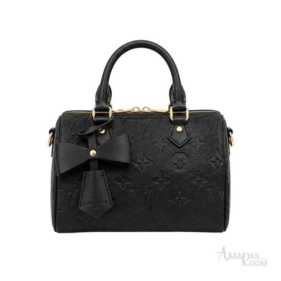 Louis Vuitton Nano Speedy Black Bag – product view