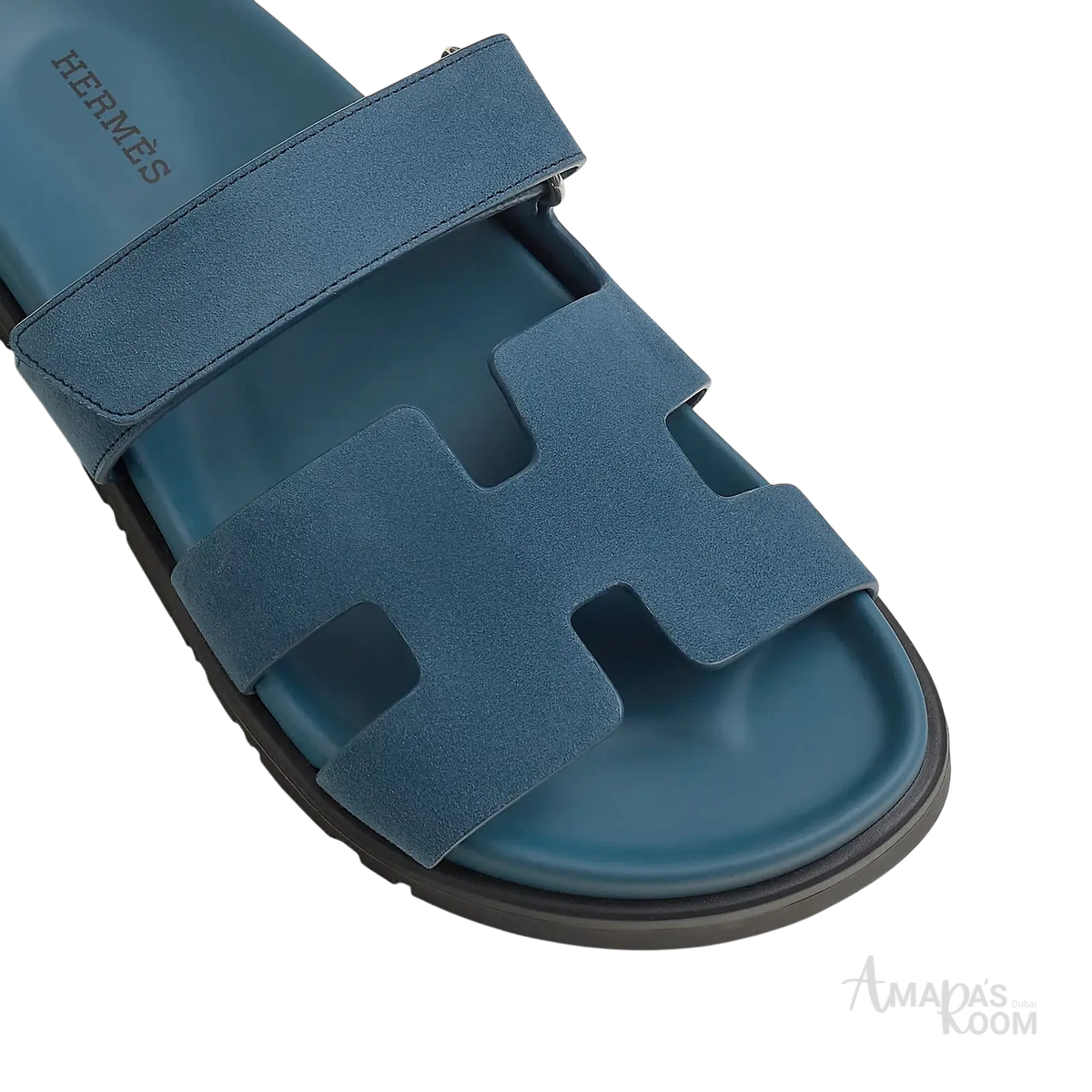Hermès Chypre Sandals – Bleu Turquin - View 2