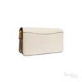 Coach Tabby Pebbled Leather Shoulder Bag – Off White - View 2