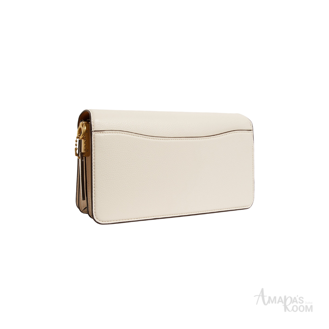Coach Tabby Pebbled Leather Shoulder Bag – Off White - View 2